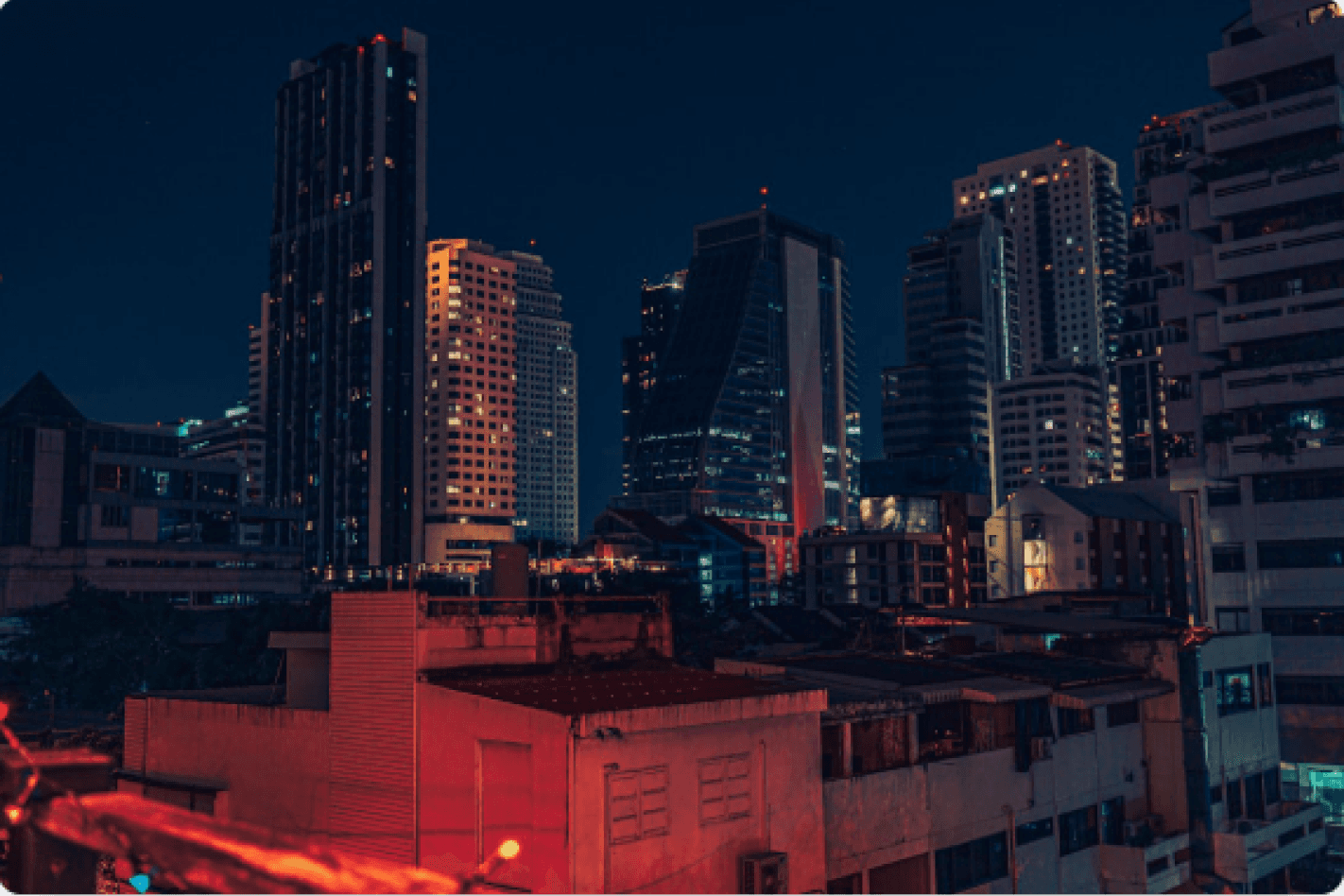 バンコクの夜景