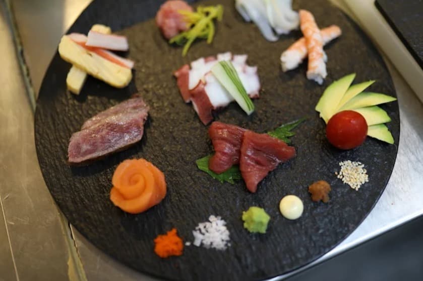 料理：てまごころのオリジナル手巻き寿司セット