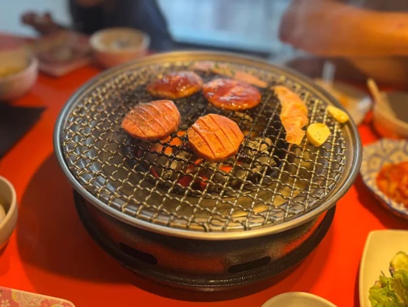 料理：香ばしい炭火で焼く焼肉 スタミナ苑 日本街店の焼肉