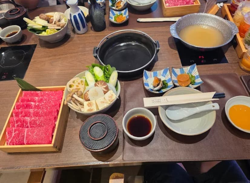 料理：好きな味を楽しめる一人しゃぶ エムスフィアの鍋料理