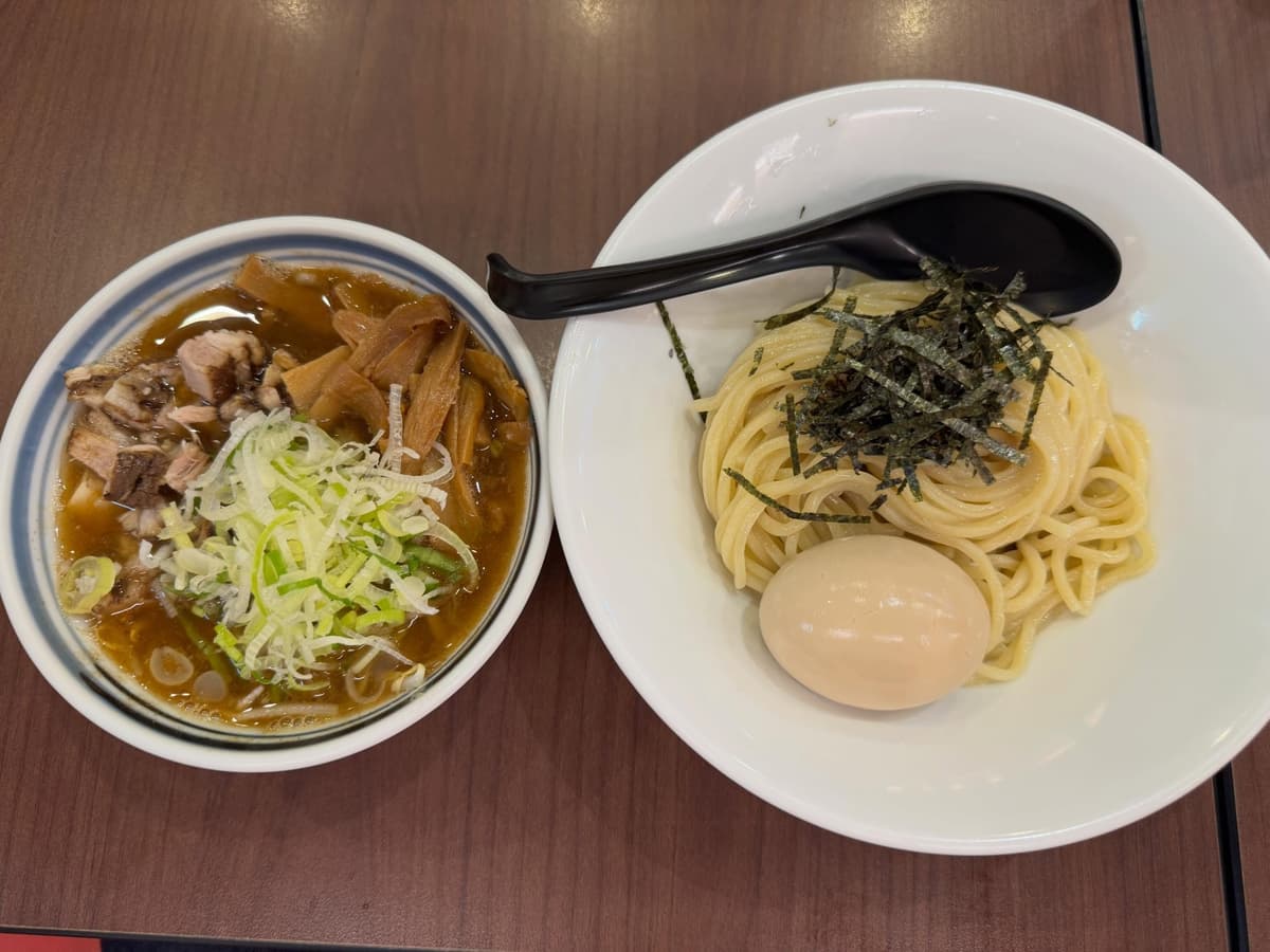 味玉付き濃厚魚介つけ麺（Taishoken Ramen バンコク）