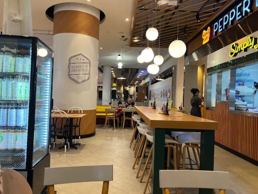 店内：一人で手軽に食事したいときにPEPPER LUNCH -ペッパーランチ- สาขา EmQuartierのカウンター席