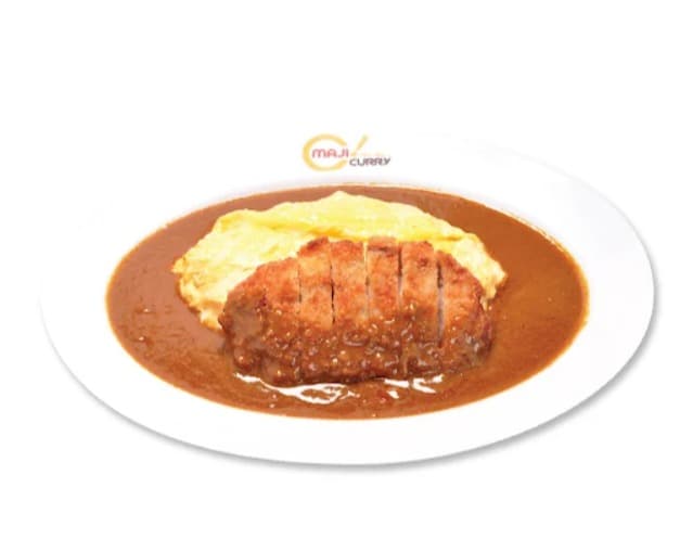 料理：ジューシーで食べ応えがあるマジカレー エムスフィアのポークカツオムカレー