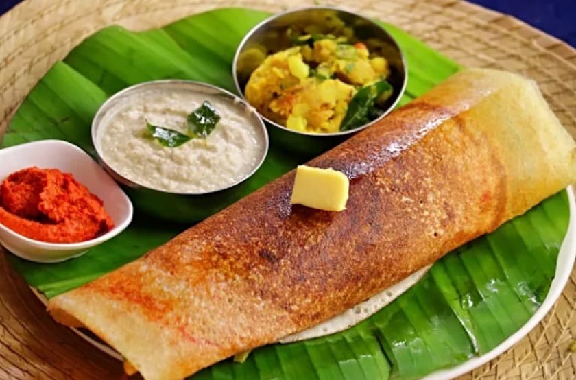 料理：本格的なメニューが味わえるDosa Express Sukhumvit 22のドーサ