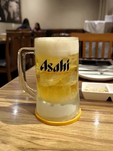Asahiの生ビールジョッキ｜Gyu-Kaku Japanese BBQ