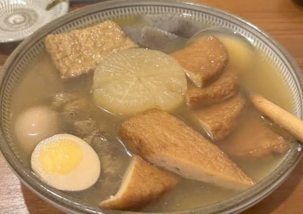優しい出汁の味が染み渡る、炙り居酒屋 朔 Saku Ekkamaiの本格おでん盛合せ