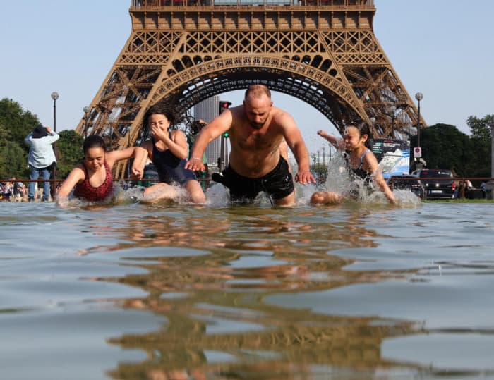 フランスで熱波中の水の事故増加