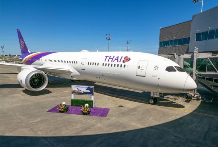 タイ航空、ボーイング787-9を導入