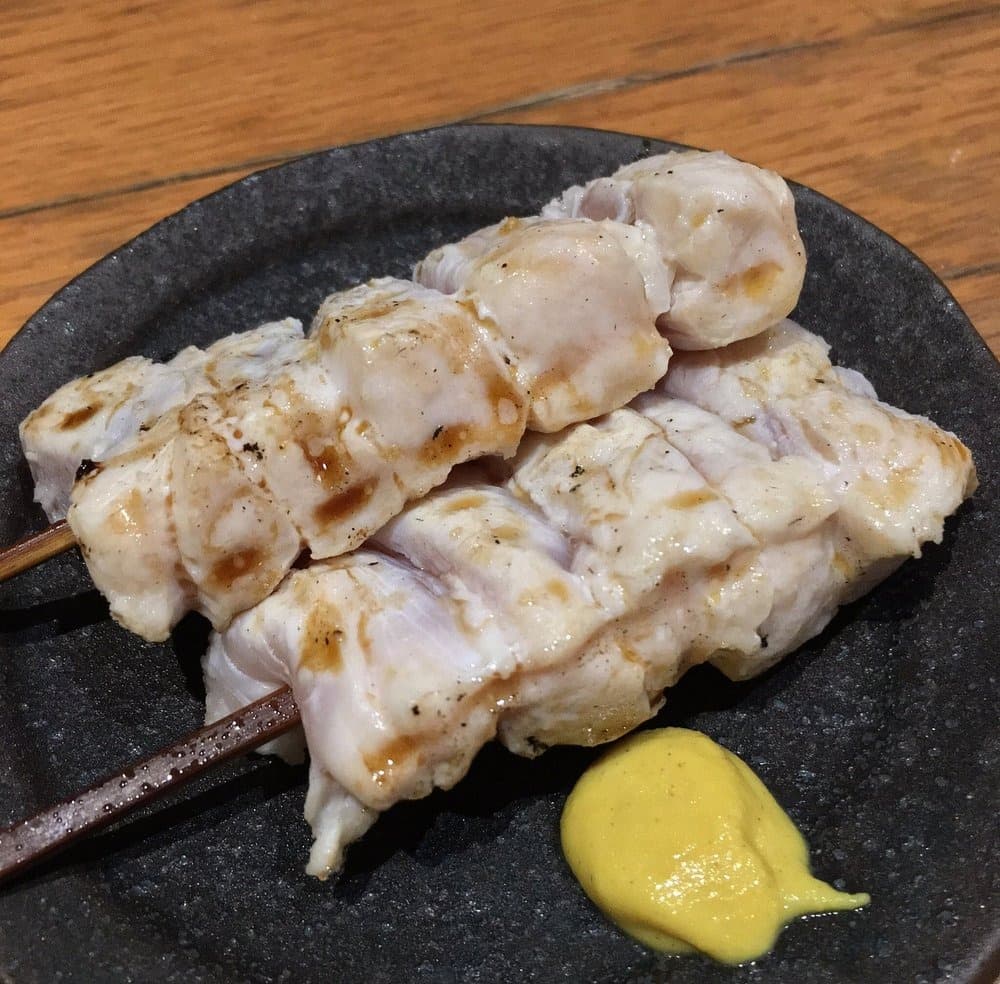 Aburi ISHIDAのささみ串焼き(レア焼き)の写真