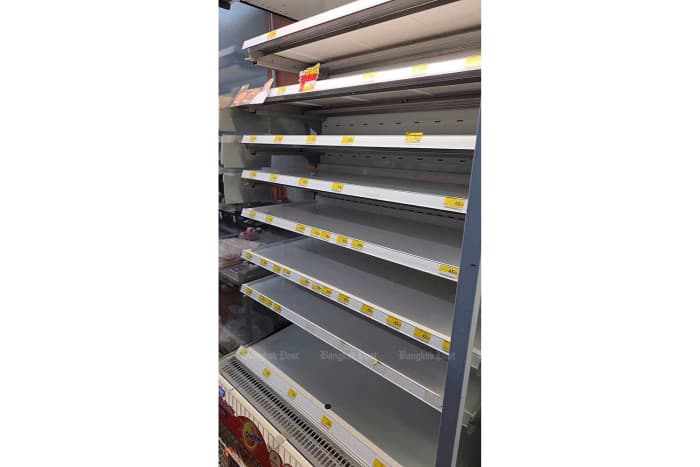 食料品の供給は安定しています